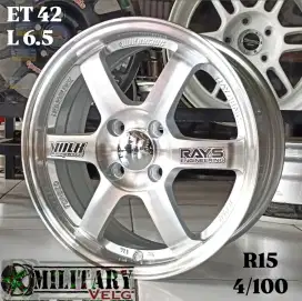 Rays TE37 OG R15 Fullpolish