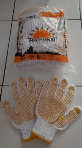 Sarung Tangan Bintik Kuning Matahari