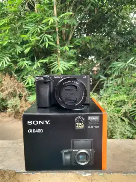 Kamera sony a6400 lensa kit muluss