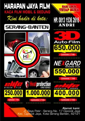 Kaca film mobil & gedung
