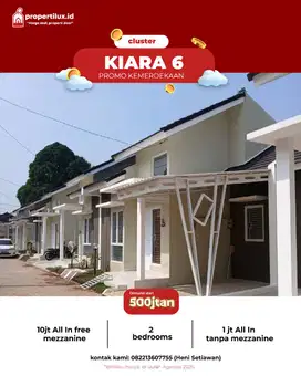 Dijual Cepat Rumah Minimalis di Daerah Bojongkulur raya - Gunung putri