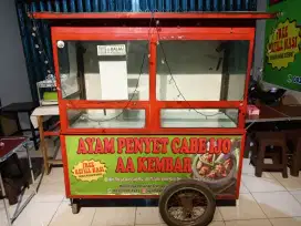 Gerobak Bekas Ayam Penyet