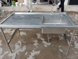 Sink sayap kiri
Ukuran 150x76x85
Ukuran lubang 50x50x25


Harga 2,5jt