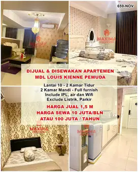 Jual dan sewa apartemen 2 bedroom semarang pemuda