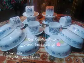 Set France Vintage jadul