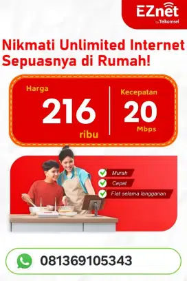 WiFi indihome 20 Mbps