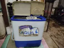 Bismillah dijual mesin cuci Aqua normal