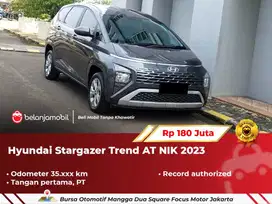 [ GARANSI 1TH ] Hyundai Stargazer Trend AT Abu 2023/2024