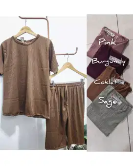 SETELAN KNIT COUDRU