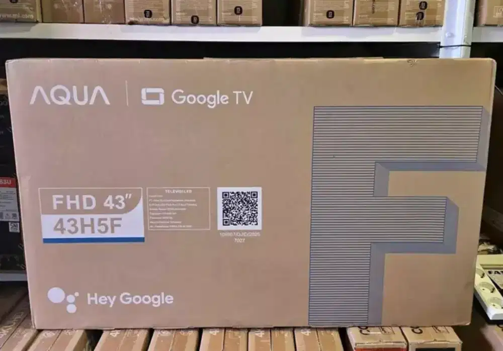 Aqua Google tv 43 inch terbaru Garansi resmi