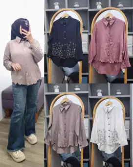 KEMEJA BORDIR WANITA