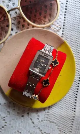 Jam Tangan Wanita Vintage  Square watches R.A.D.O Jubile