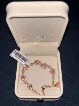 Gelang Berlian Pink Rose