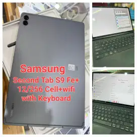 Samsung Tab9 FE+ 12/256 Cell with keyboard