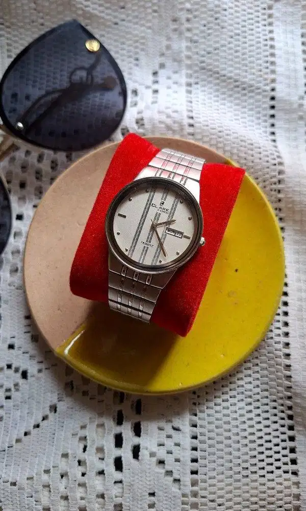 Jam Tangan Pria Vintage  Clark & Fo**