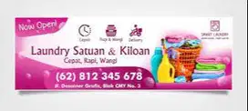 PUSAT PERCETAKAN CIMAHI X BANNER BENNER SPANDUK SIAP CETAK