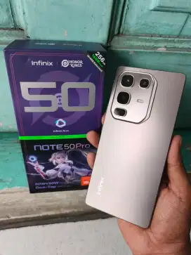 Infinix note 50 pro Ram 8/256 lengkap mulus ori