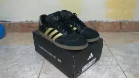 SEPATU ADIDAS SAMBA MESSI BLACK GOLD
