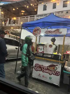 Jual gerobak / booth nasi goreng sesuai gambar