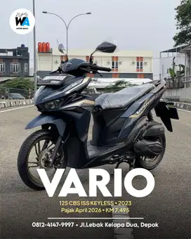 Cash/Kredit Honda Vario 125 Cbs Iss Keyless Tahun 2023