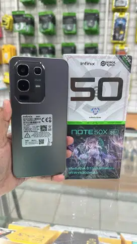 INFINIX NOTE 50X 5G RAM 16/256 FULLSET MULUS LIKE NEW SPEK GAMING DEWA