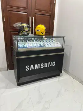 Etalase konter merek samsung