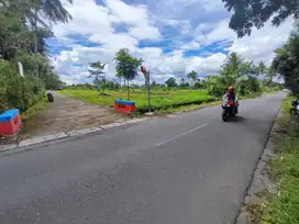 Tanah 181M2 pemandangan sawah di area kampus uii legalitas ready
