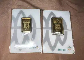 Logam Mulia Antam 5 gram 10 gram