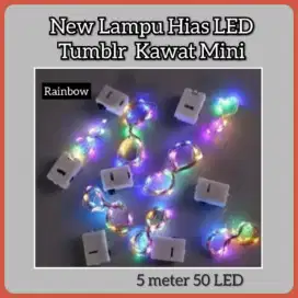 New Lampu LED Tumblr Warna Warni