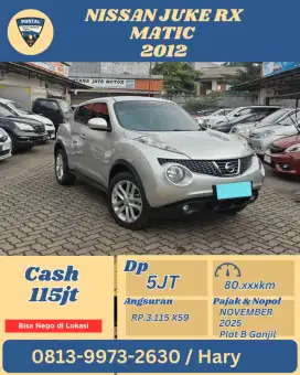 Dp 5 jt saja,nissan Juke rx 2012 matic
