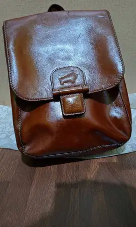 Backpack kulit asli  Vintage Collection by Braun Buffel
