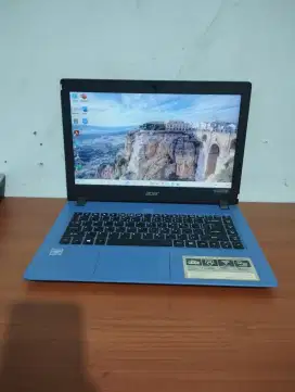 Laptop Acer slim, ssd 256 gb, lancar, no minus