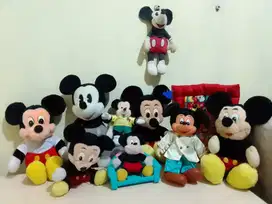 Boneka mickey mouse jadul Set