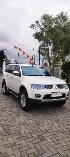 Pajero sport exceed diesel turbo th 2013 plat ab