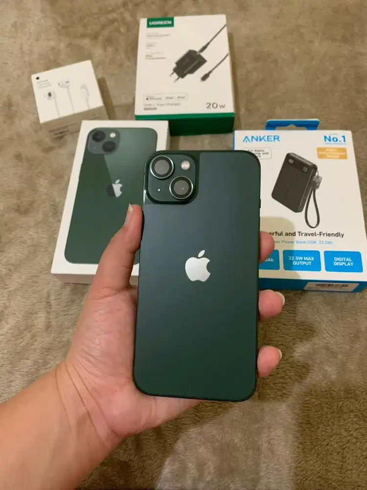 Iphone 13 128GB Erafone Midnight Green - BANYAK BONUSAN