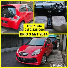 BRIO S M/T 2014 Istimewa Skl 1 Tangan siap pakai bisa KREDIT DP 7Jt
