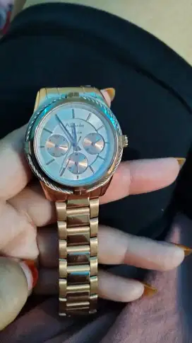 Jam Tangan Alexandre Christie Pria Rose Gold & Silver – Original