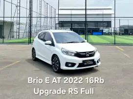 Brio At Cash Upgrade RS Full Putih 2022 Km 16Rb Asli E A/t