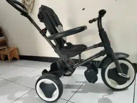 Sepeda anak Qplay rito trike sepeda lipat anak 3in1 ABU ABU
