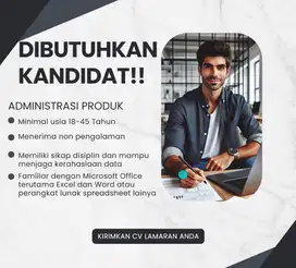 DIBUTUHKAN STAFF SEGERA!!