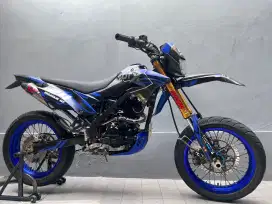 DIJUAL CEPAT !!! KAWASAKI DTRACKER 150 SE TAHUN 2019 SUPERMOTO GANTENG