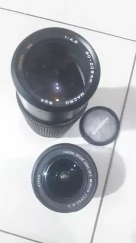 Jual lensa merk CANON dan OSAWA masih bagus layak pakai