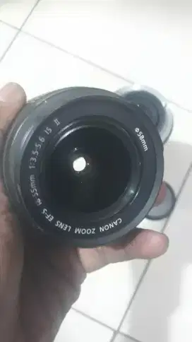 Aksesoris jual lensa kamera merk Canon dan OSAWA masih bagus.