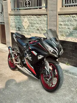 Ninja 250 FI abs SE 2017 low km full mods ori ada semua