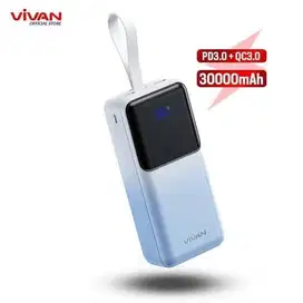 power bank vivan vpb d30 fast chargin