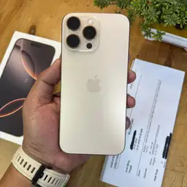 Rare iPhone 16 Pro max 256GB Dual Nano sim dessert BH 100% pajak resmi