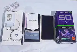 Dijual infinix note 50pro full set masih original kondisi 99%
