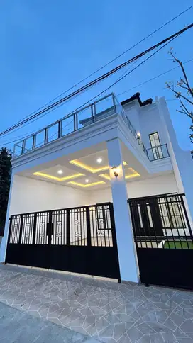 Rumah Cantik New Modern Elegan Sawojajar Dekat Sulfat Kota Malang
