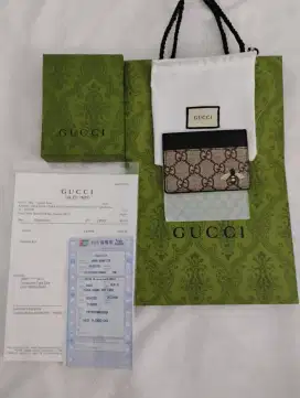 CARD HOLDER GUCCI! 100% ASLI!