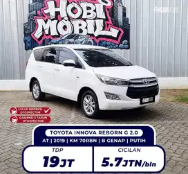 Toyota Innova G 2.0 AT 2019